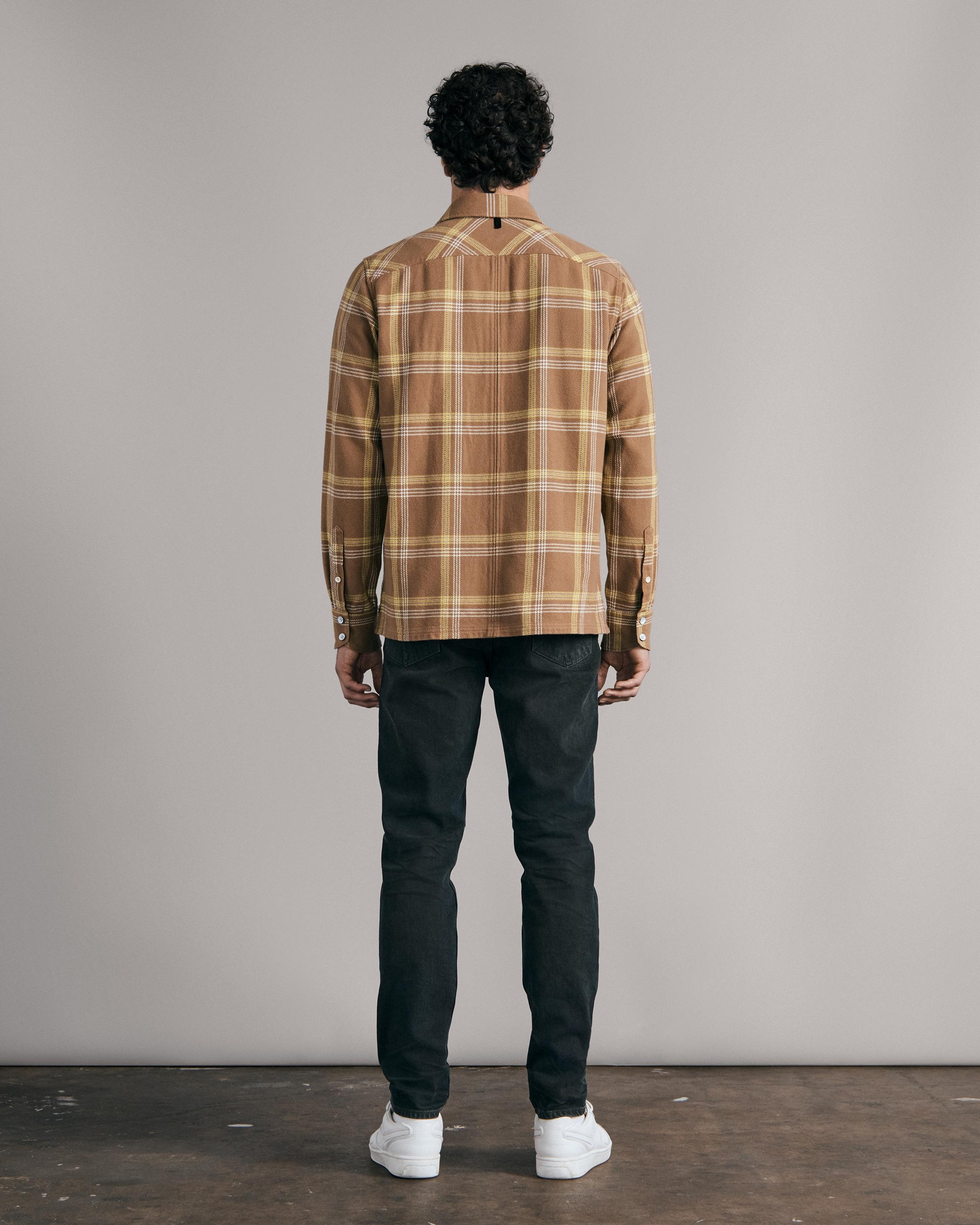 Zip Dalton Wool Shirt Jacket
Relaxed Fit Jacket - 5