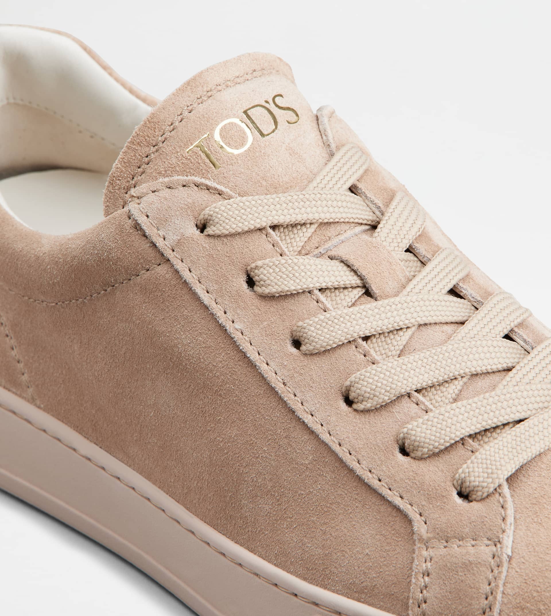 SNEAKERS IN SUEDE - PINK - 5