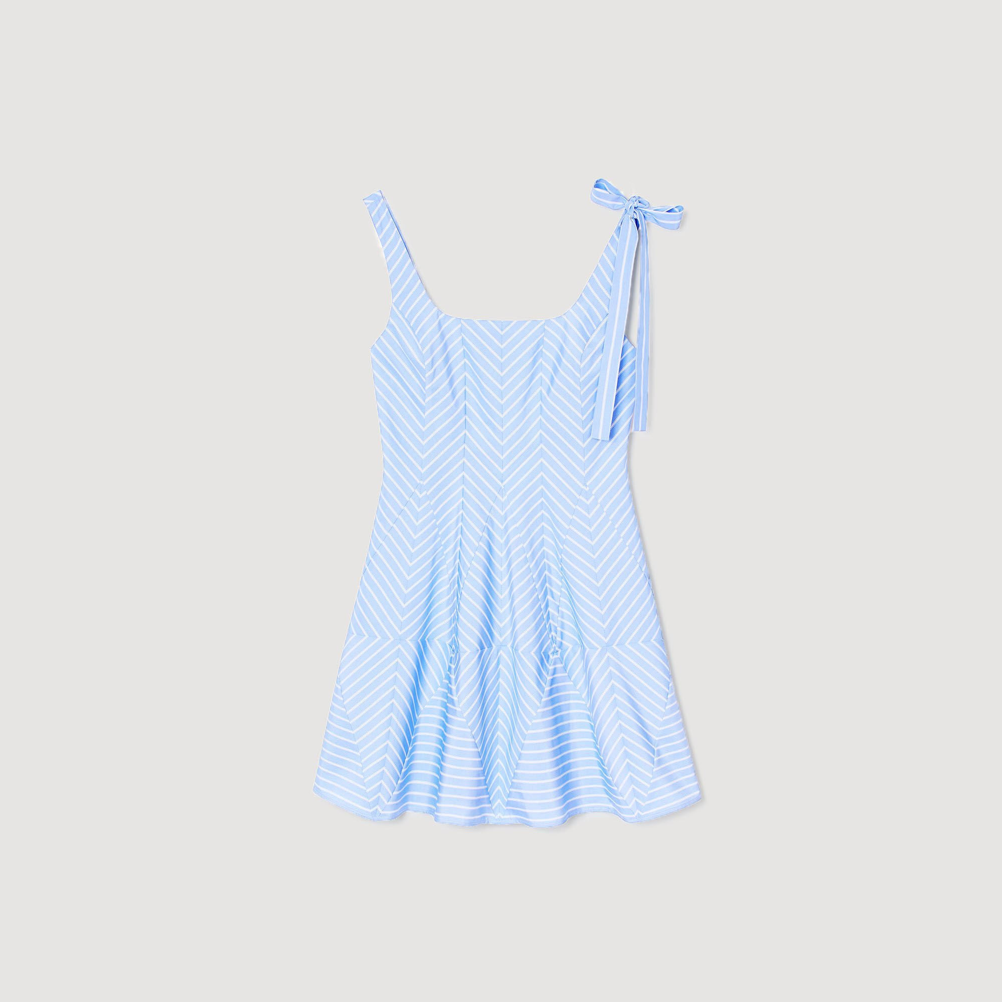 MINI STRIPED DRESS - 6