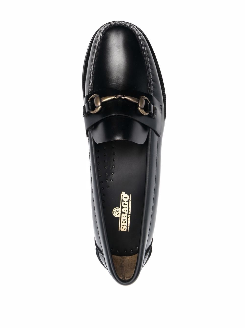 horsebit-detail leather loafers - 4