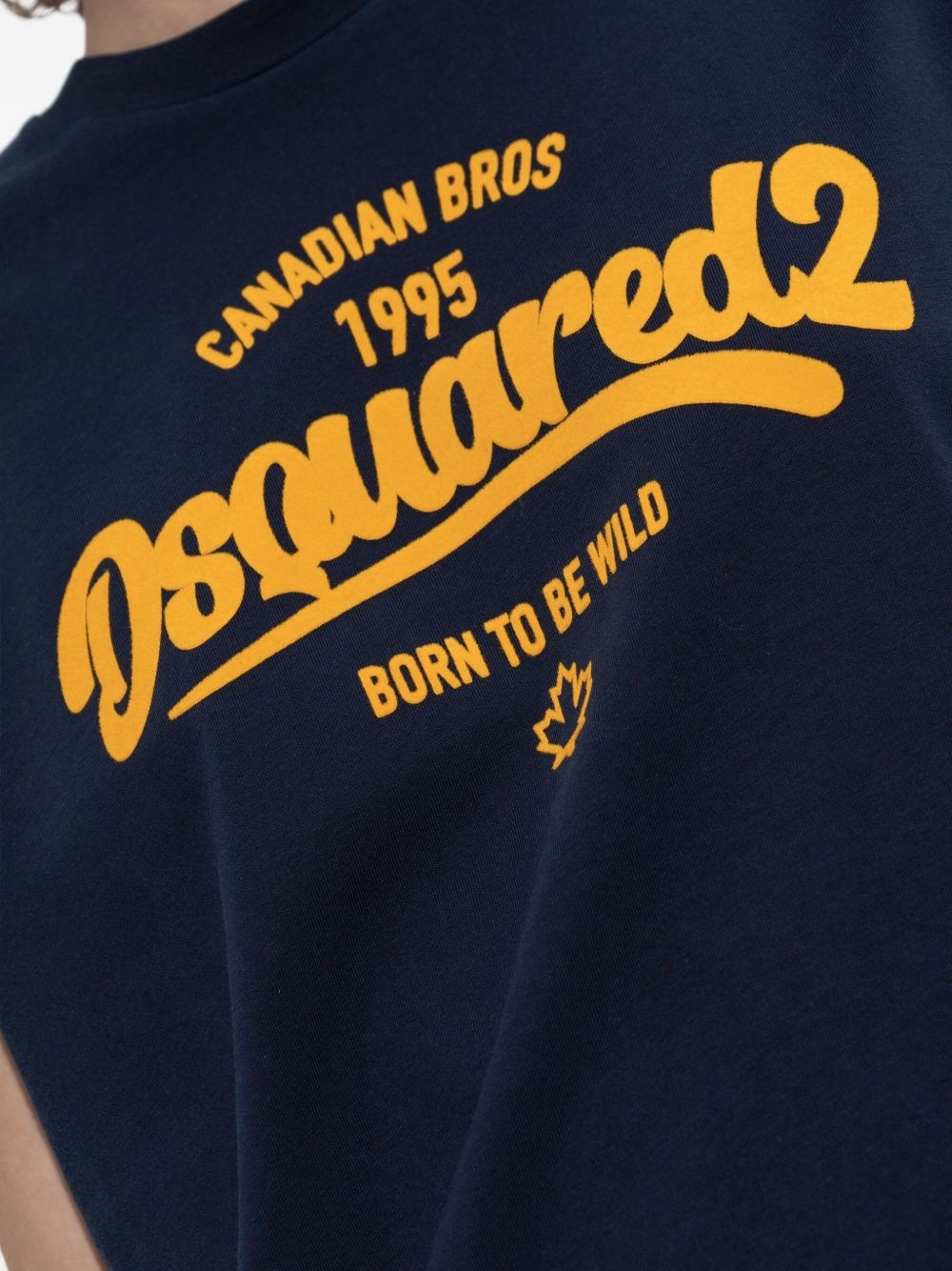 Canadian Bros-print T-shirt - 5