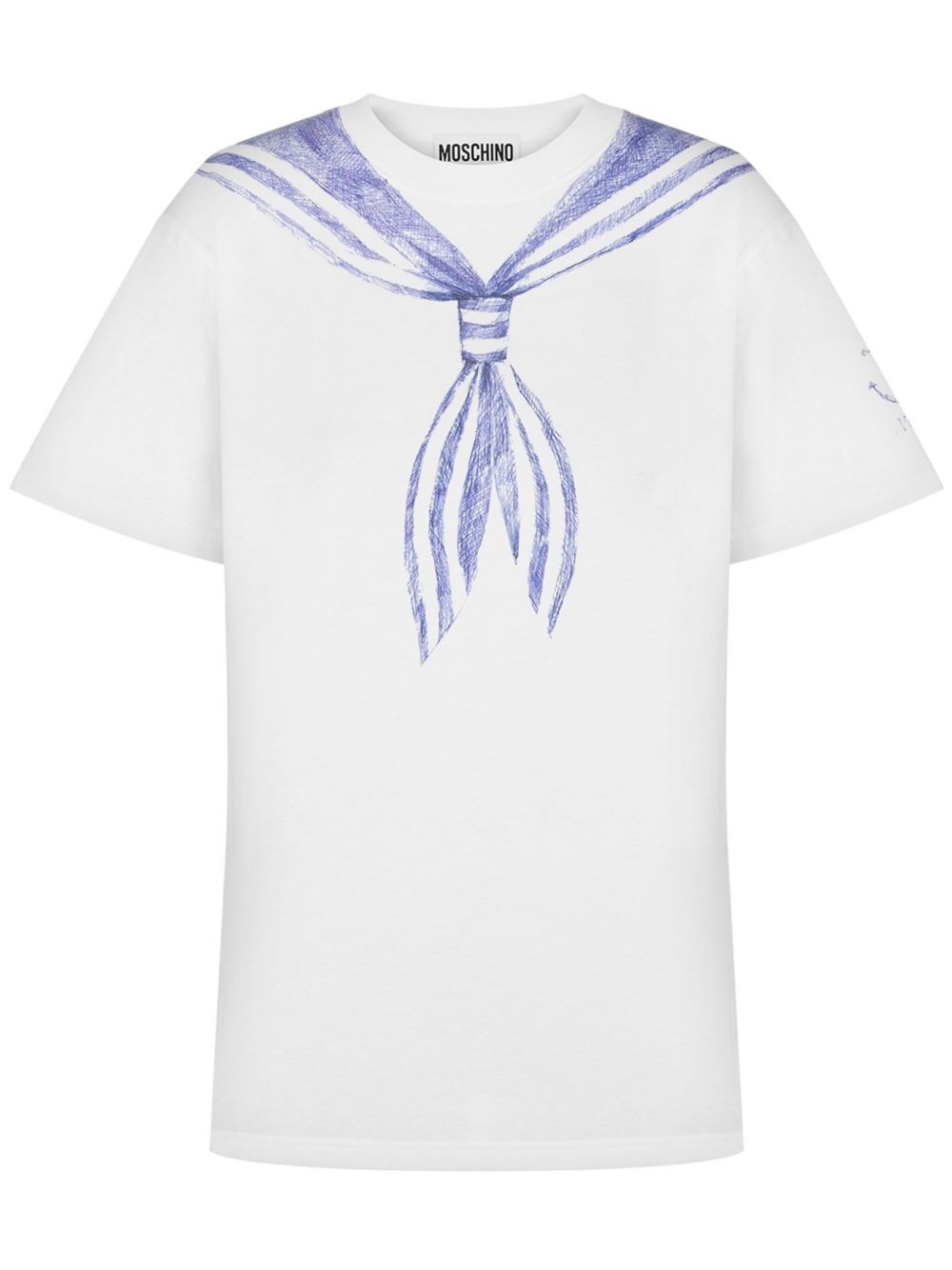 sailor-motif T-shirt - 1