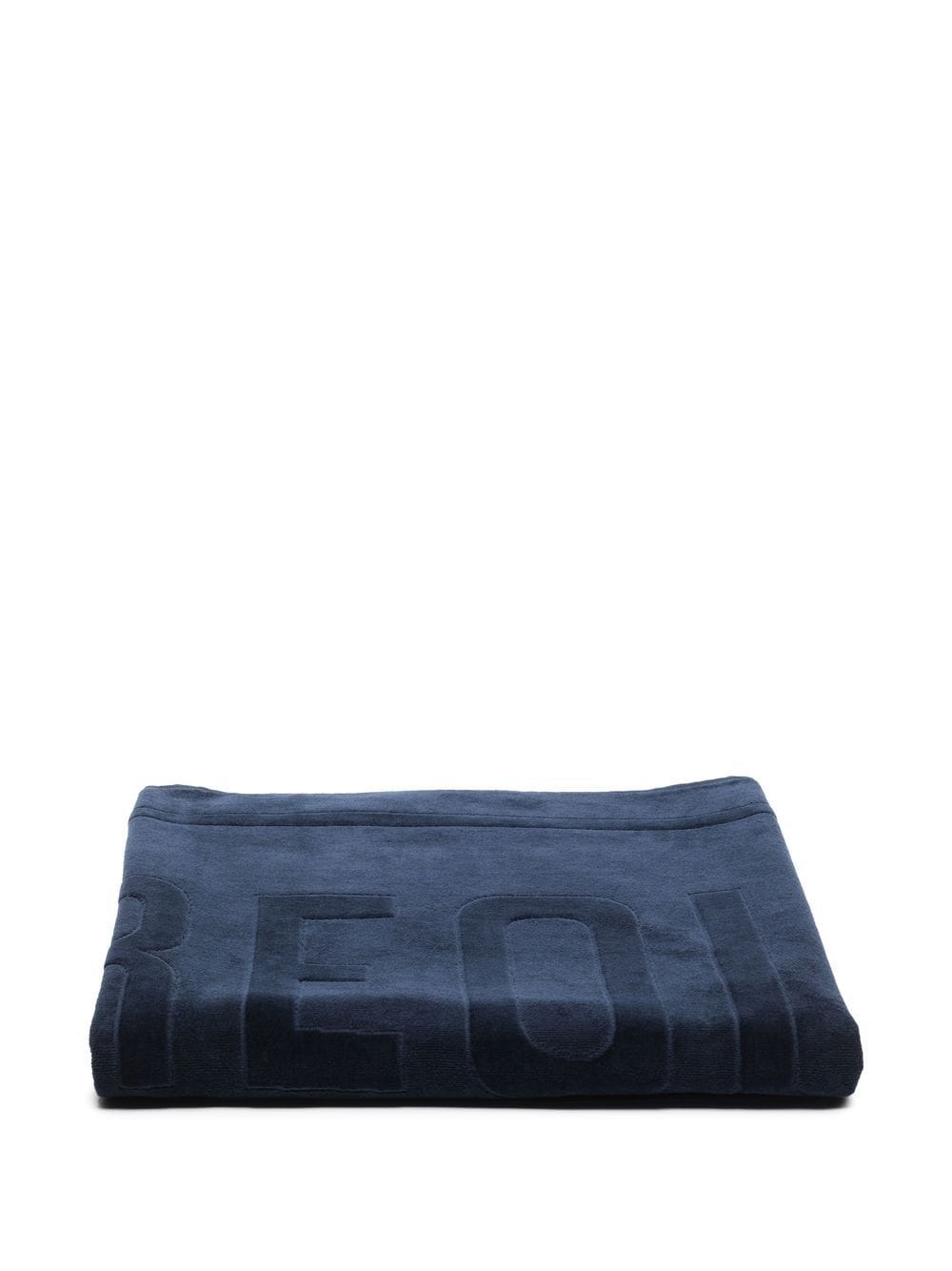 logo-jacquard beach towel - 4