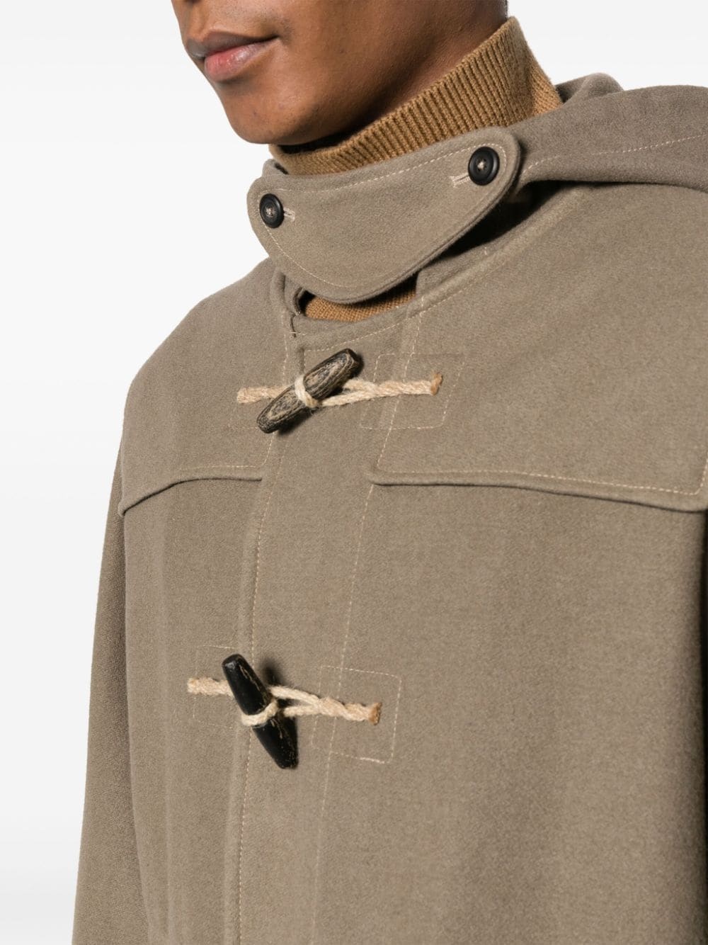 cropped duffel jacket - 5