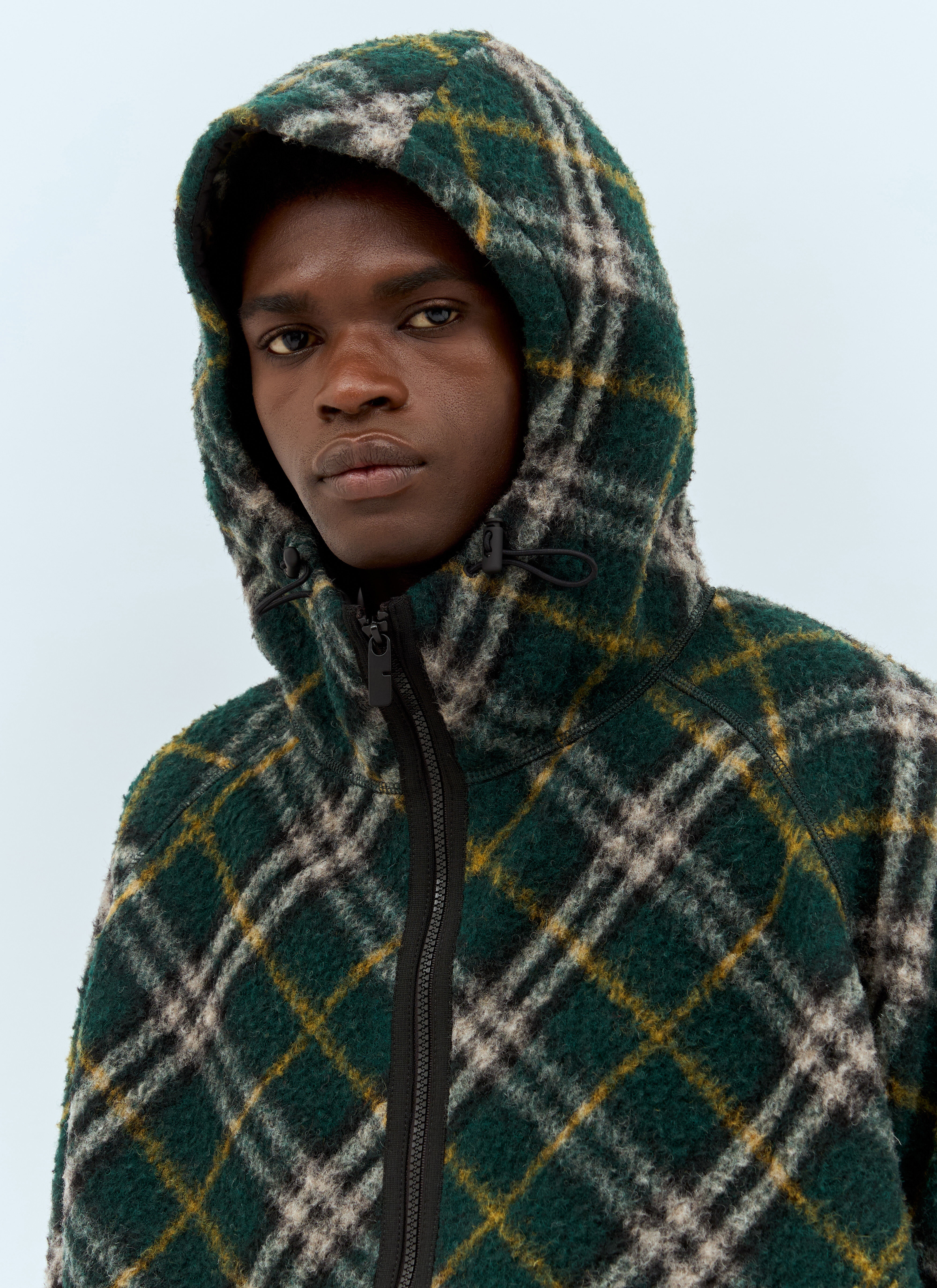 Check Fleece Jacket - 2