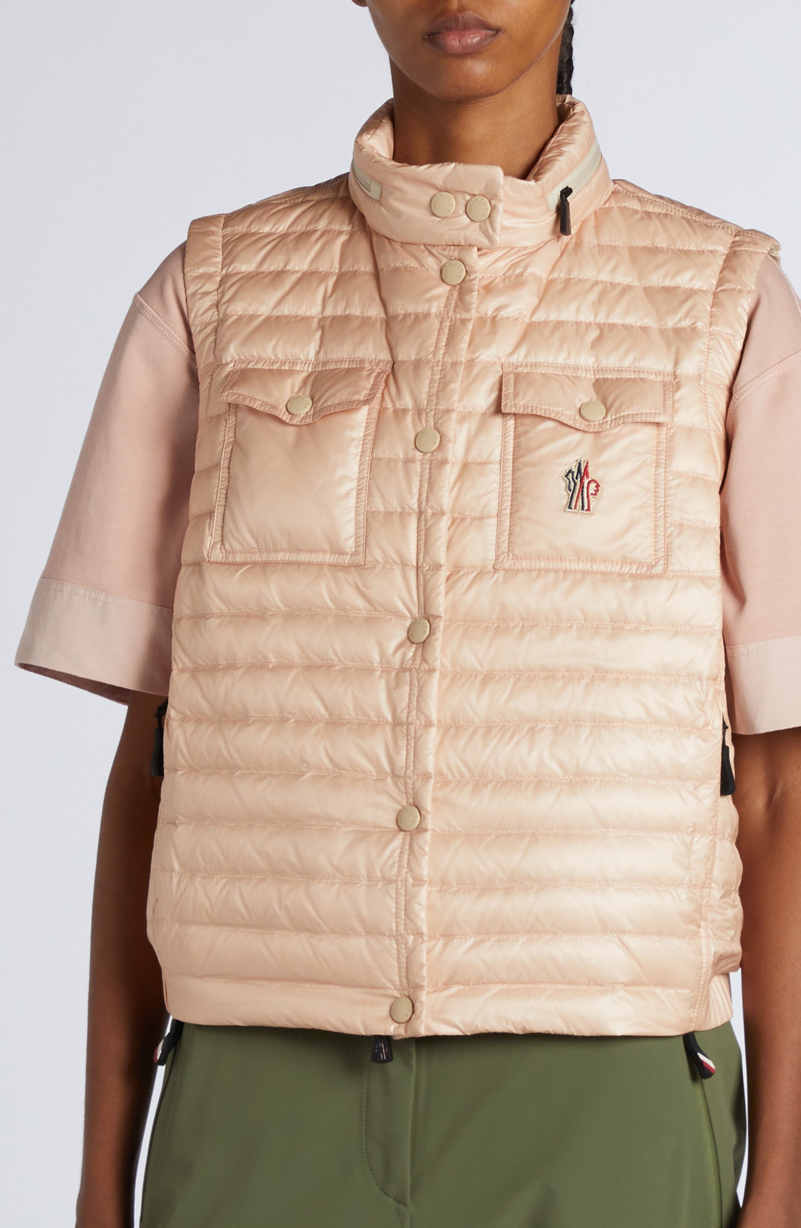 Moncler Grenoble Gumiane Quilted Puffer Vest in Tuscany at Nordstrom - 5
