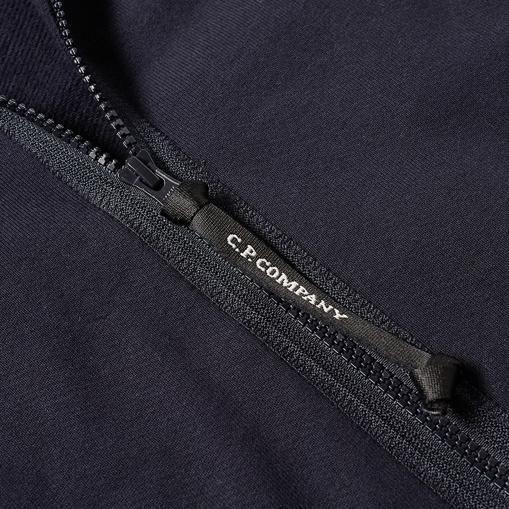 C.P. Company Diagonal Raised Fleece Zip Goggle Hoody - 2