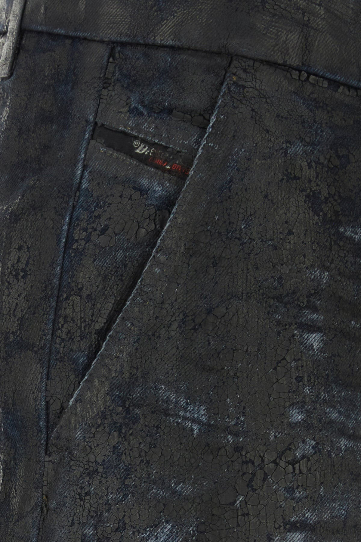 Black denim D-Chino-Work 0pgaz jeans - 5