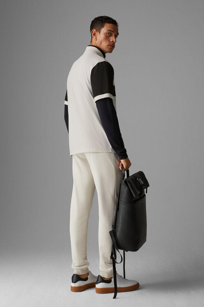 Wisco Piqué polo shirt in Off-white/Black - 3