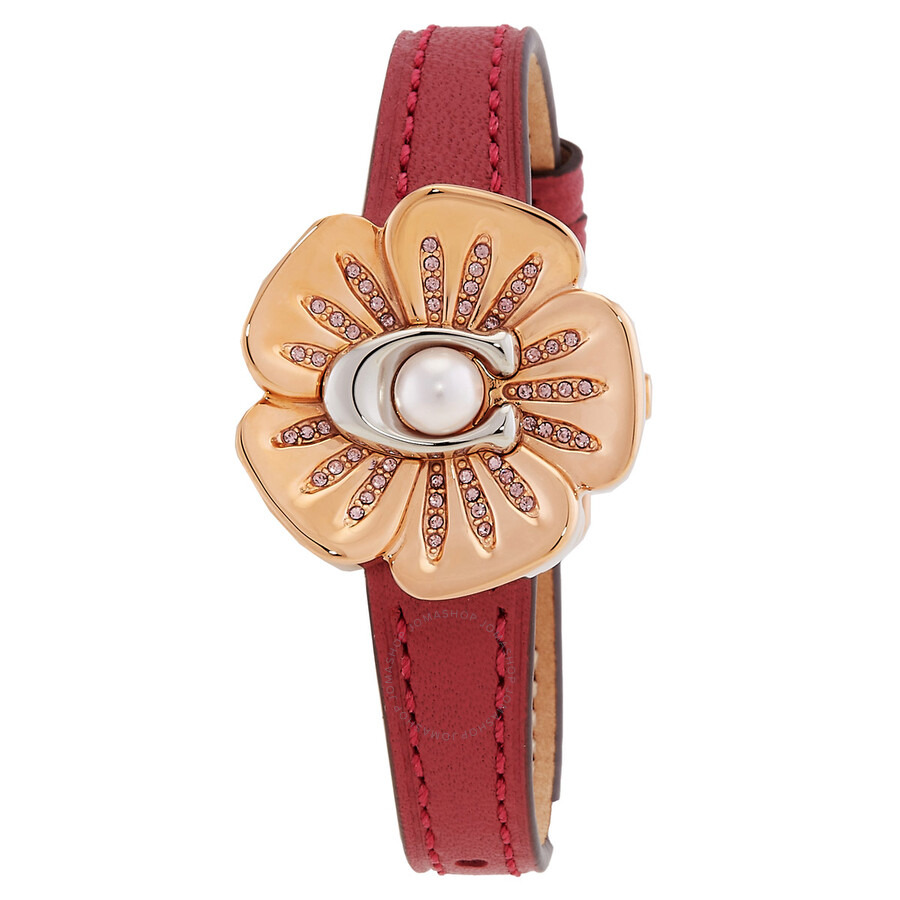Coach Tea Rose Quartz Pink Dial Ladies Watch 14504150 - 4