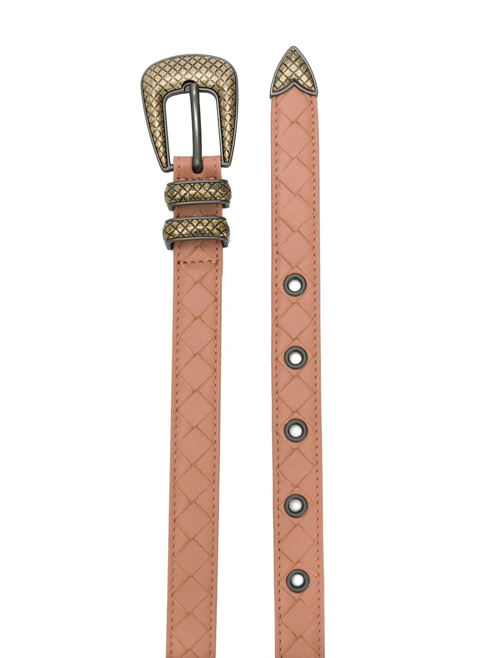 dahlia Intrecciato nappa belt - 2