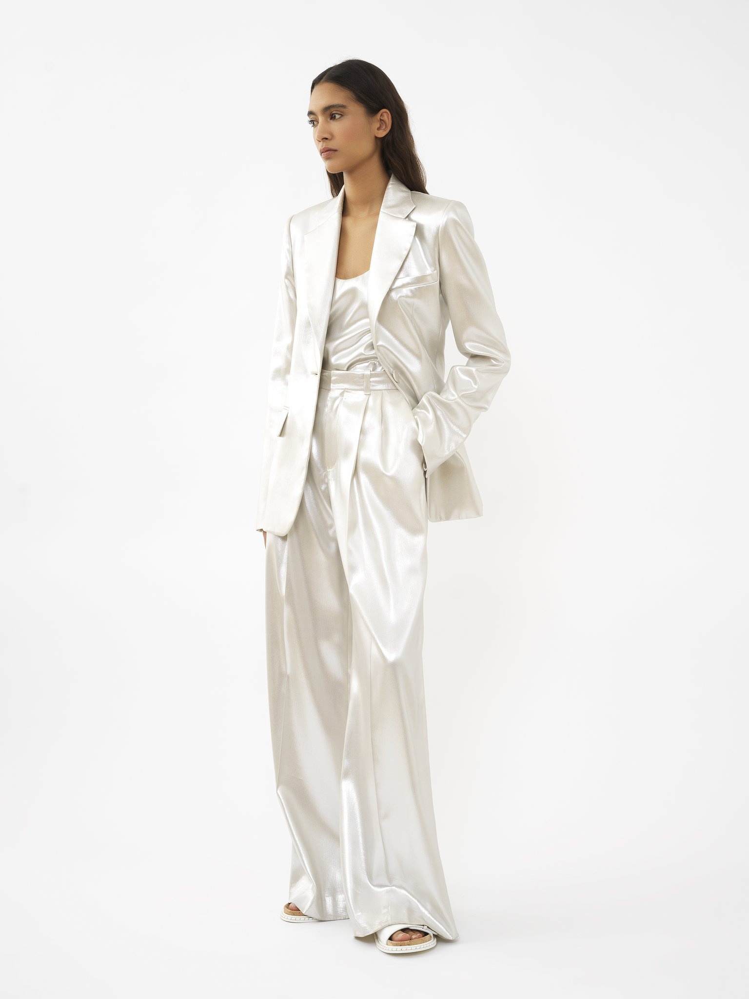 SINGLE-BREASTED TAILORED JACKET - 3
