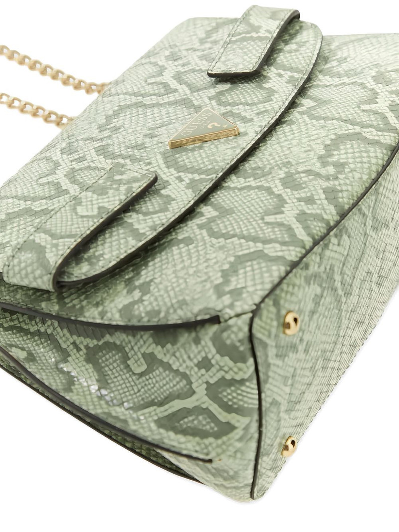 Serenova snakeskin-print cross body bag 3