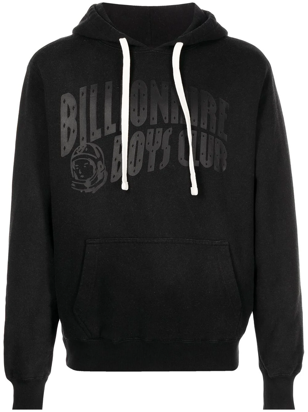 logo-print pullover hoodie - 1