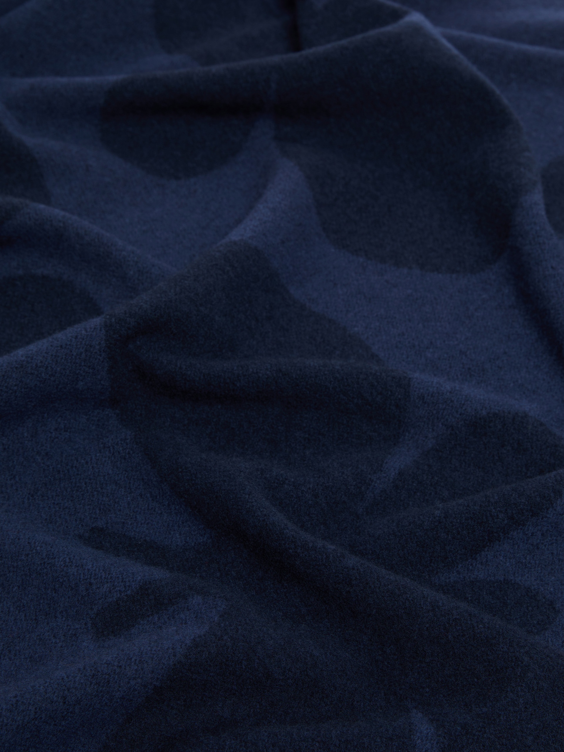 CRESTA Jacquard wool stole - 3
