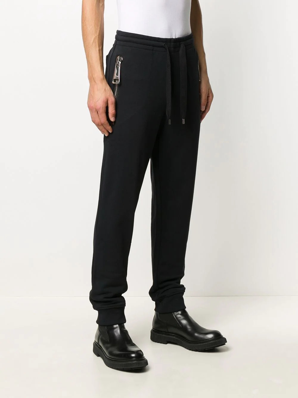 maxi-zip track pants - 3