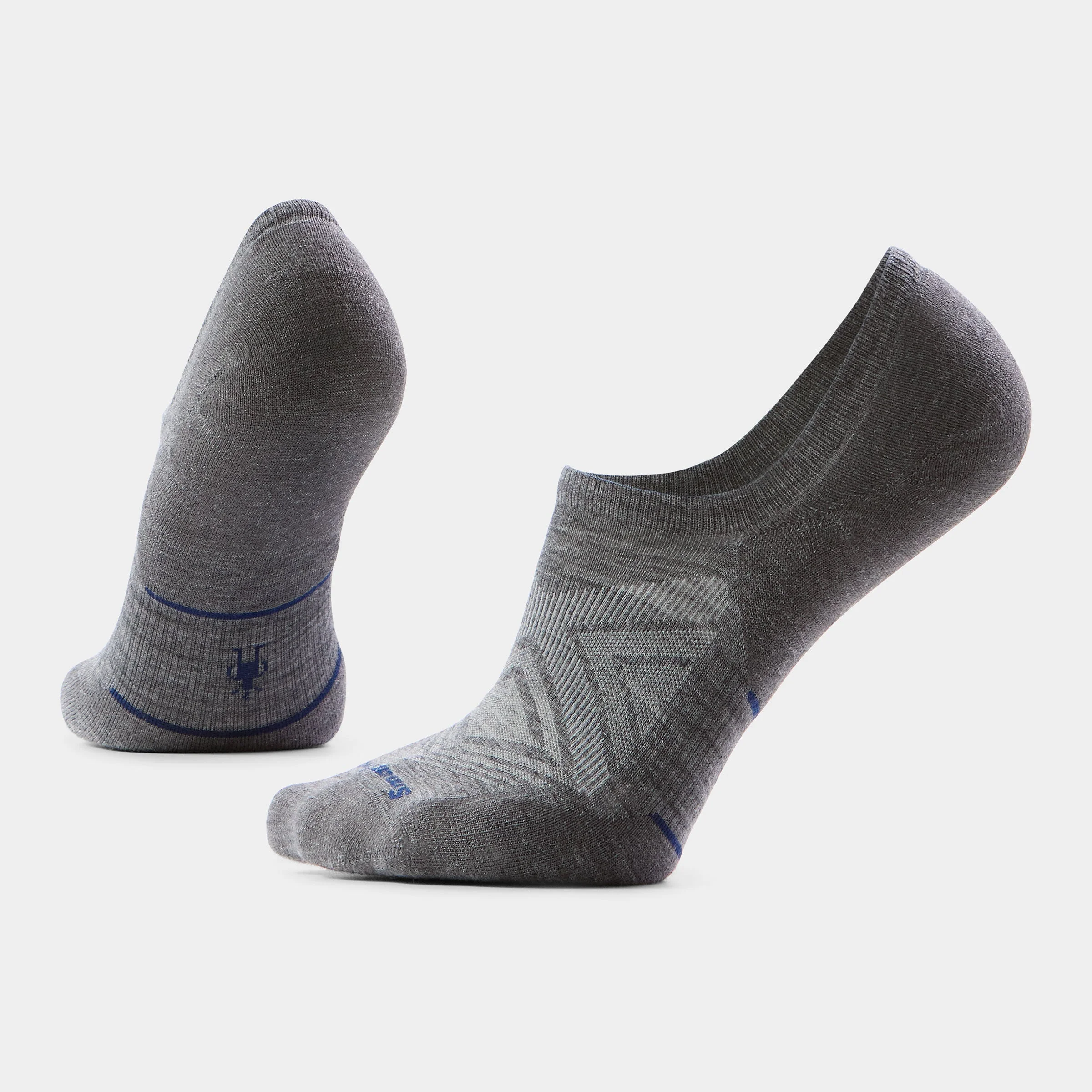 Run Targeted Cushion No Show Socks - 1