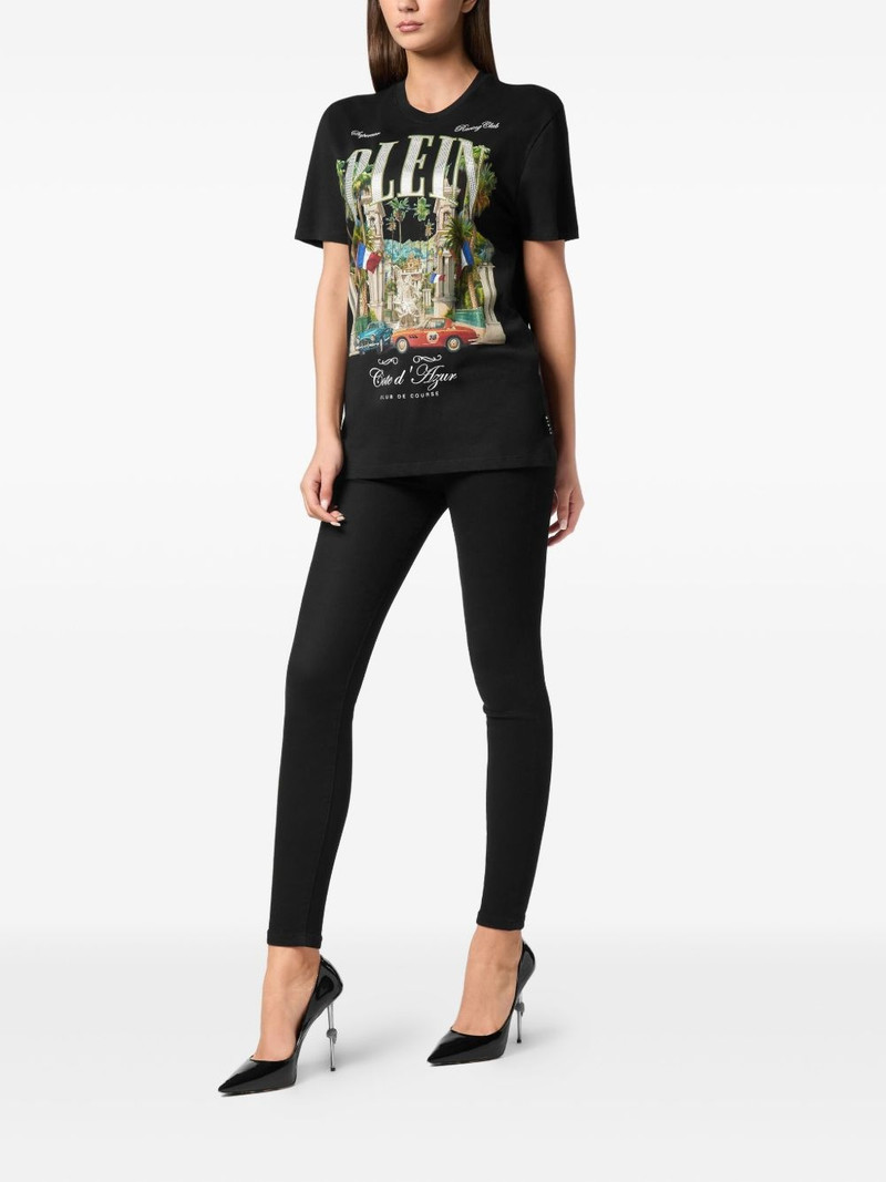 PHILIPP PLEIN Sexy Pure Vintage Racing T-Shirt outlook