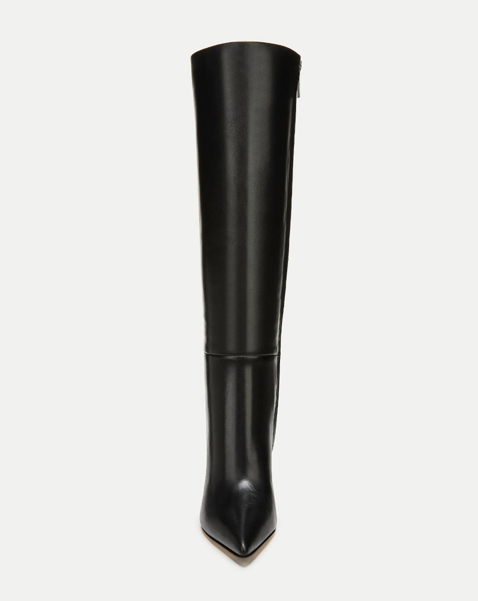 LISA LEATHER TALL BOOT | WIDE-CALF - 3