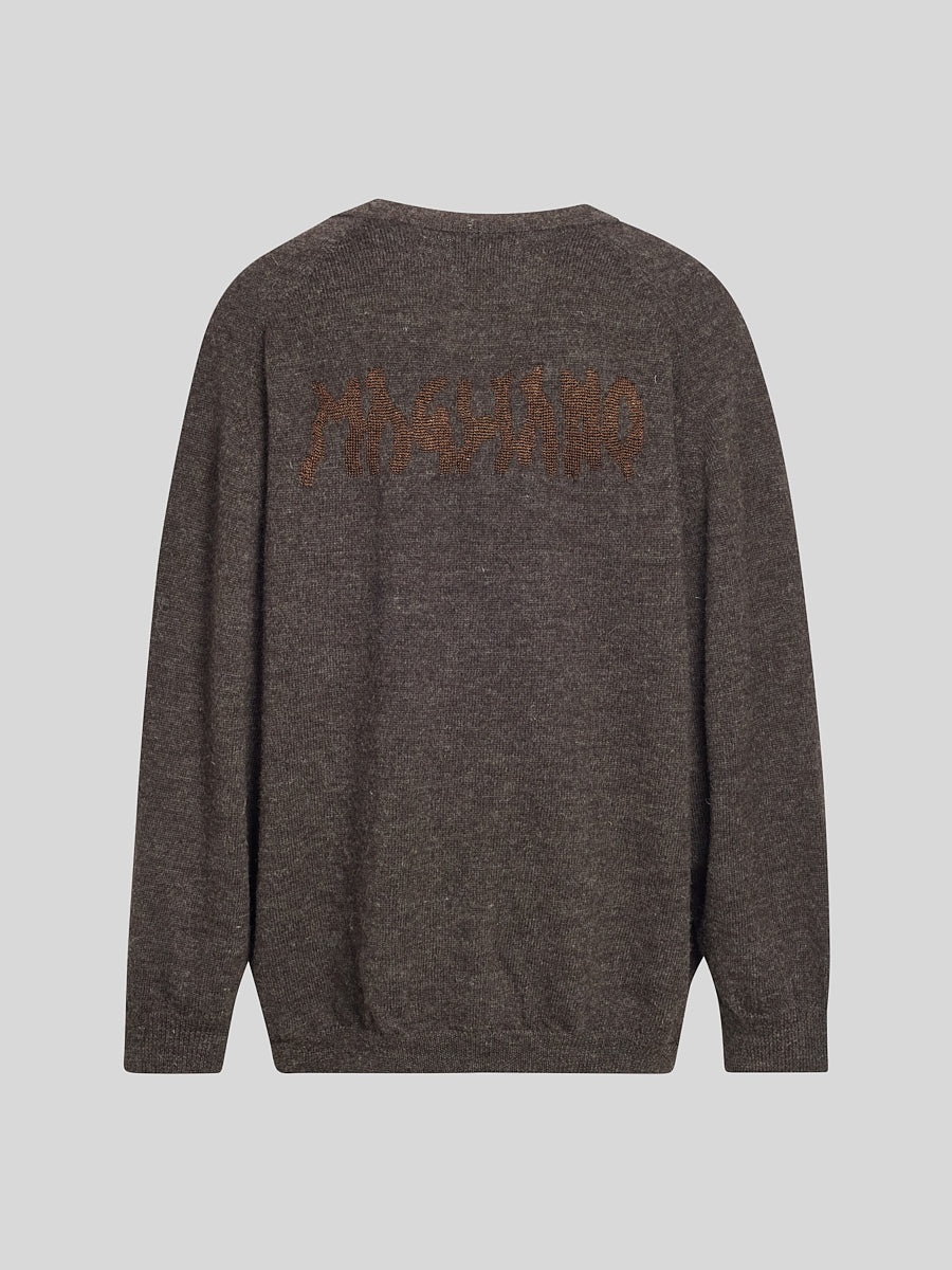 Grampa Cardigan Brown - 2