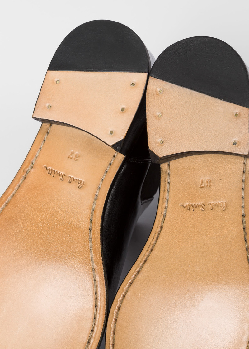 Black Leather 'Jackson' Chelsea Boots 5