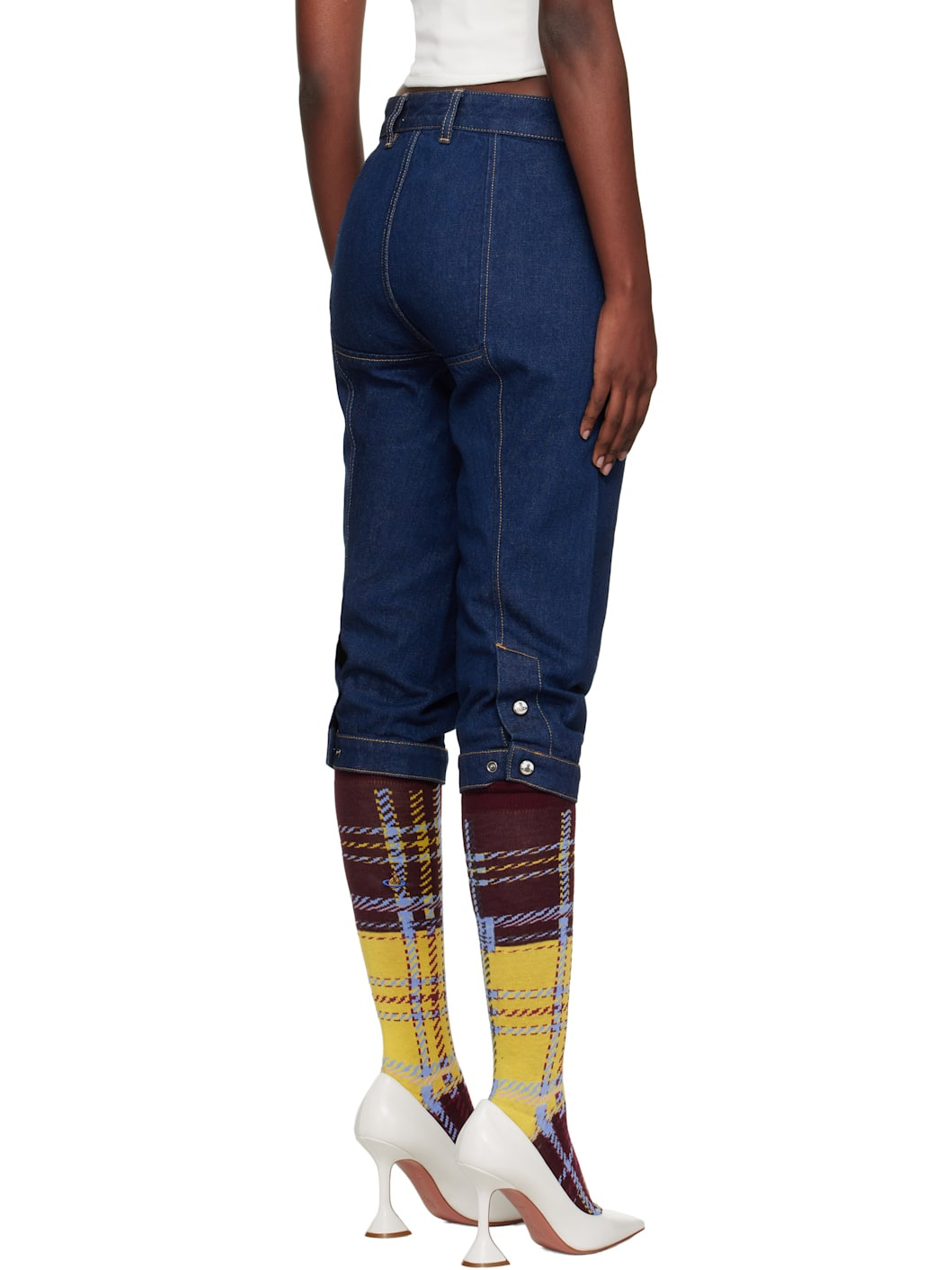 Blue Casa Breeches Jeans - 3