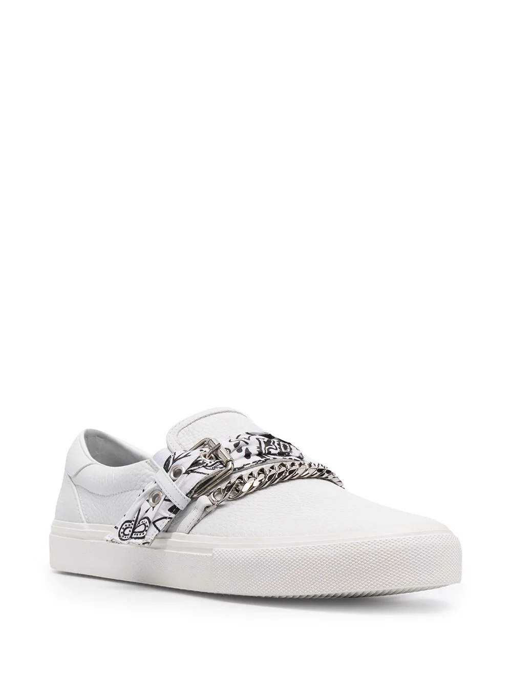 bandana chain slip-on sneakers - 2