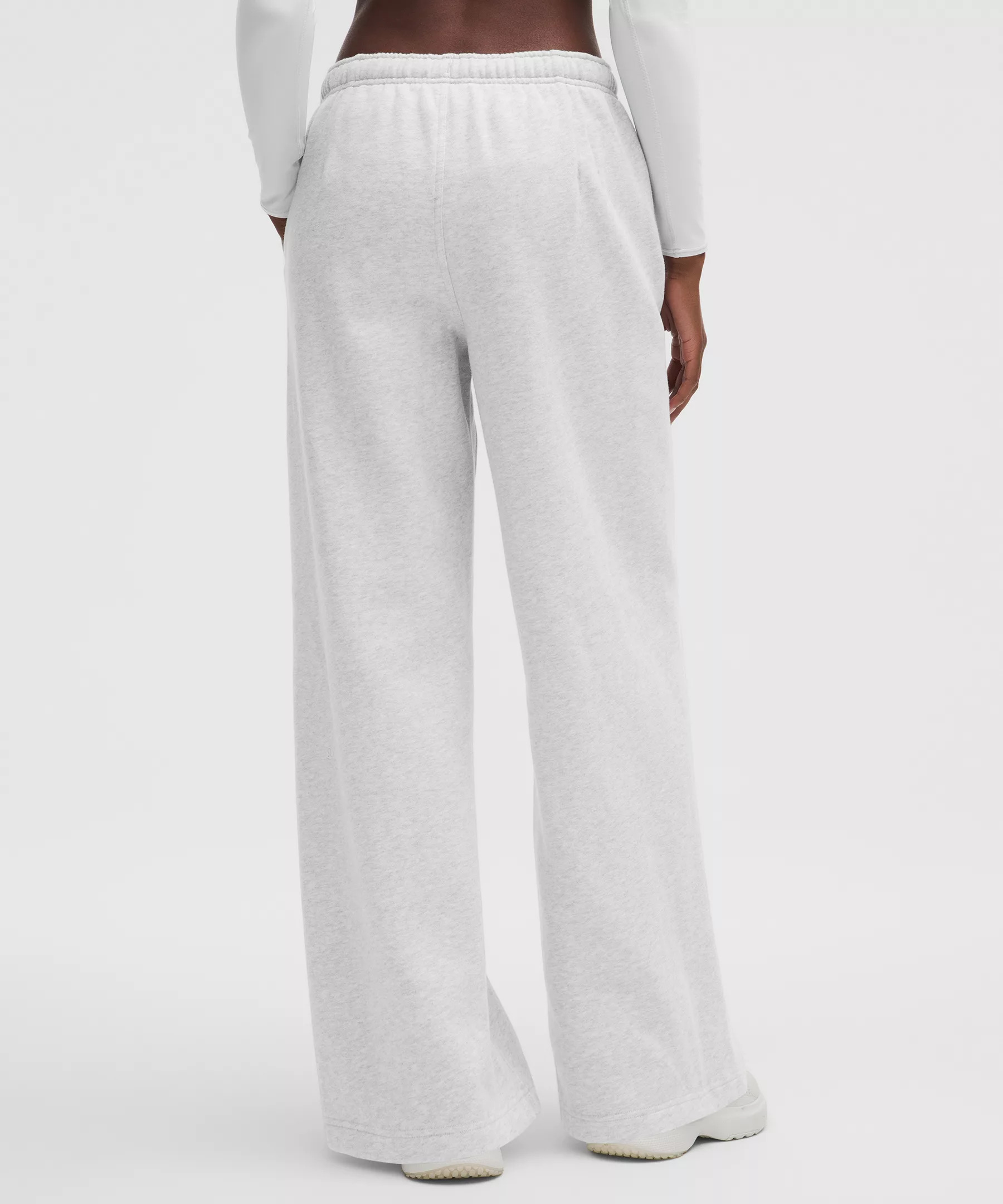 Scuba Mid-Rise Wide-Leg Pant Gathered Waistband *Regular - 3