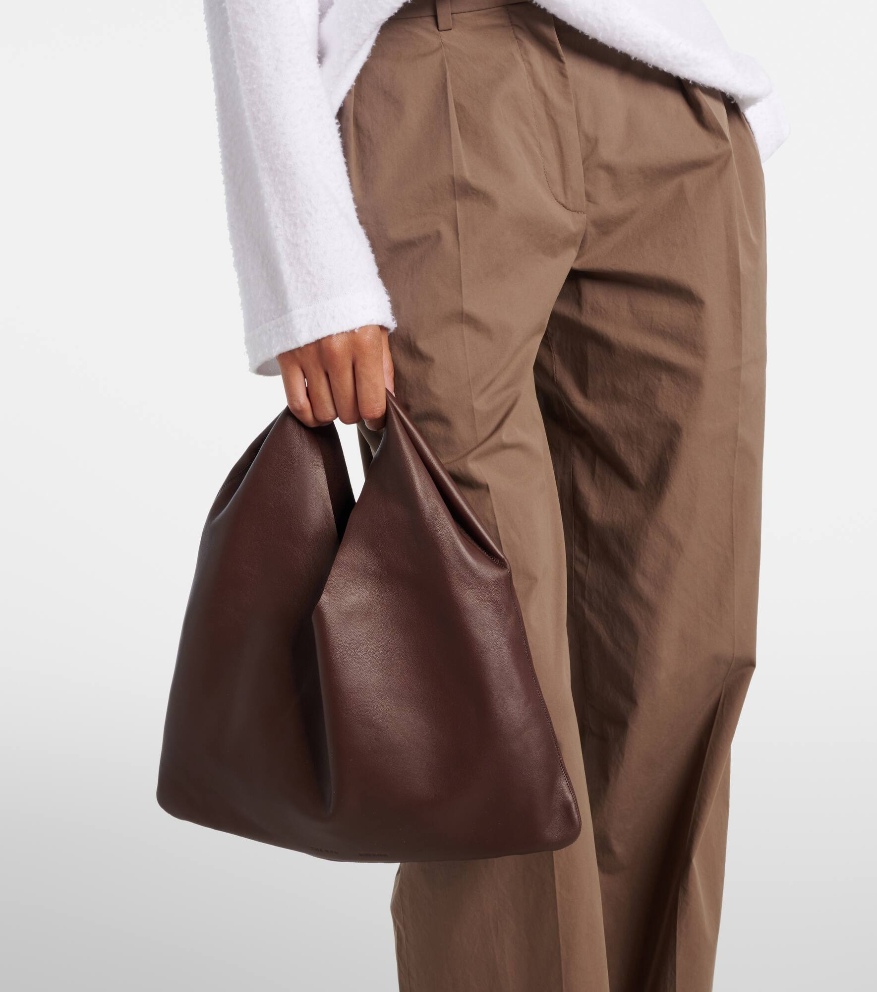 Bindle Small leather shoulder bag - 2