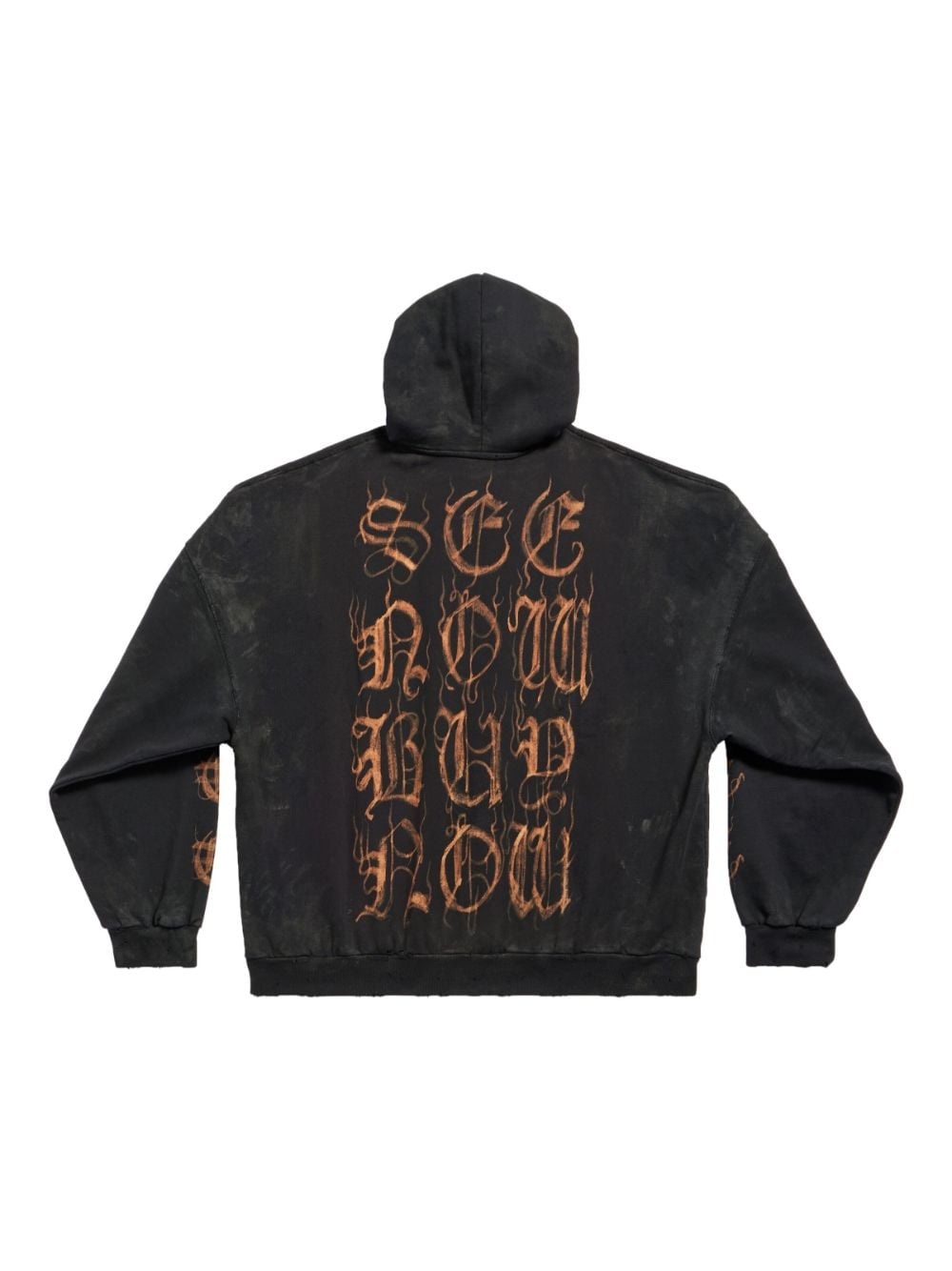 Heavy Metal cotton hoodie - 2