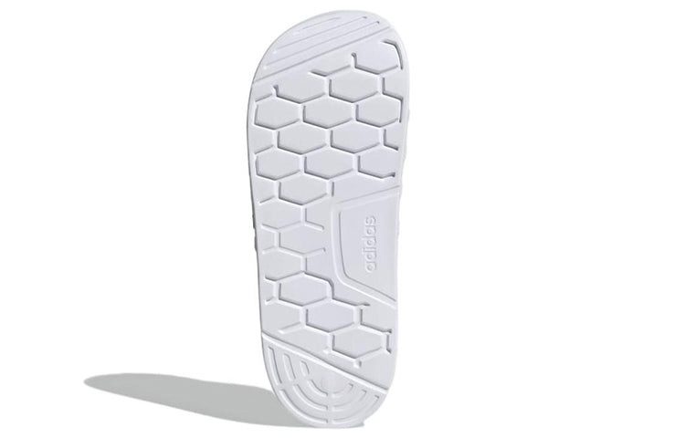 adidas Racer Tr Slides Cozy Wear-Resistant White Unisex Slippers GZ1177 - 6