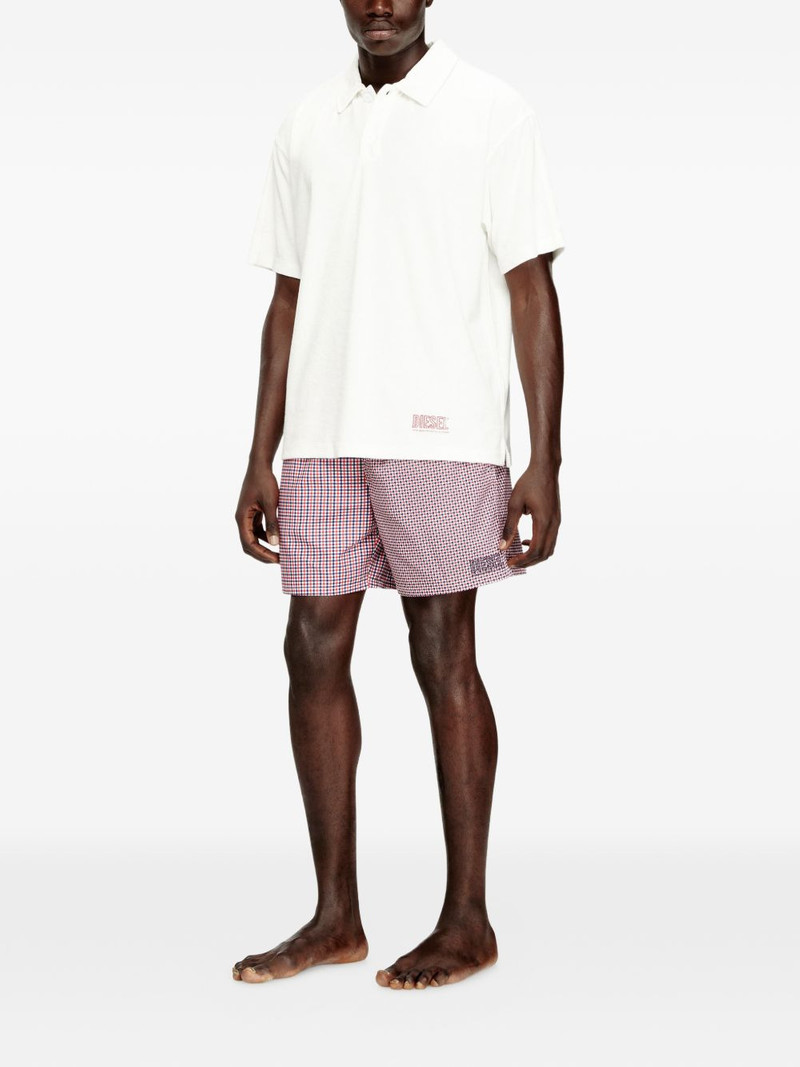 Diesel Joshua-D-Core embroidered short-sleeves polo shirt outlook