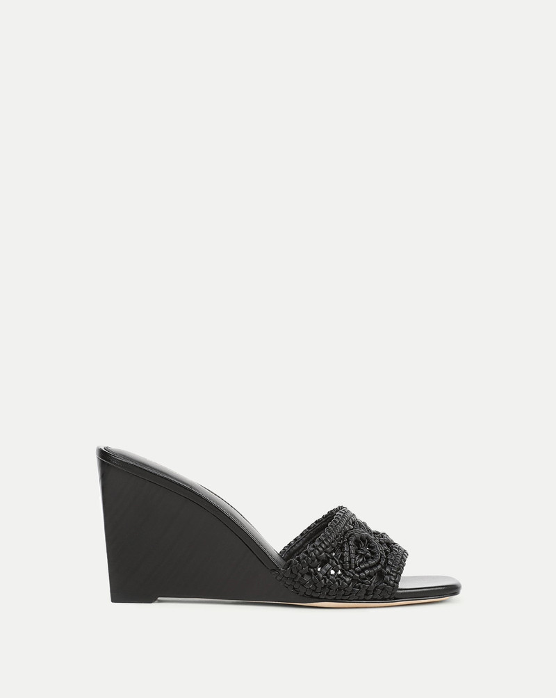 ELLEN MACRAME WEDGE SANDAL 1