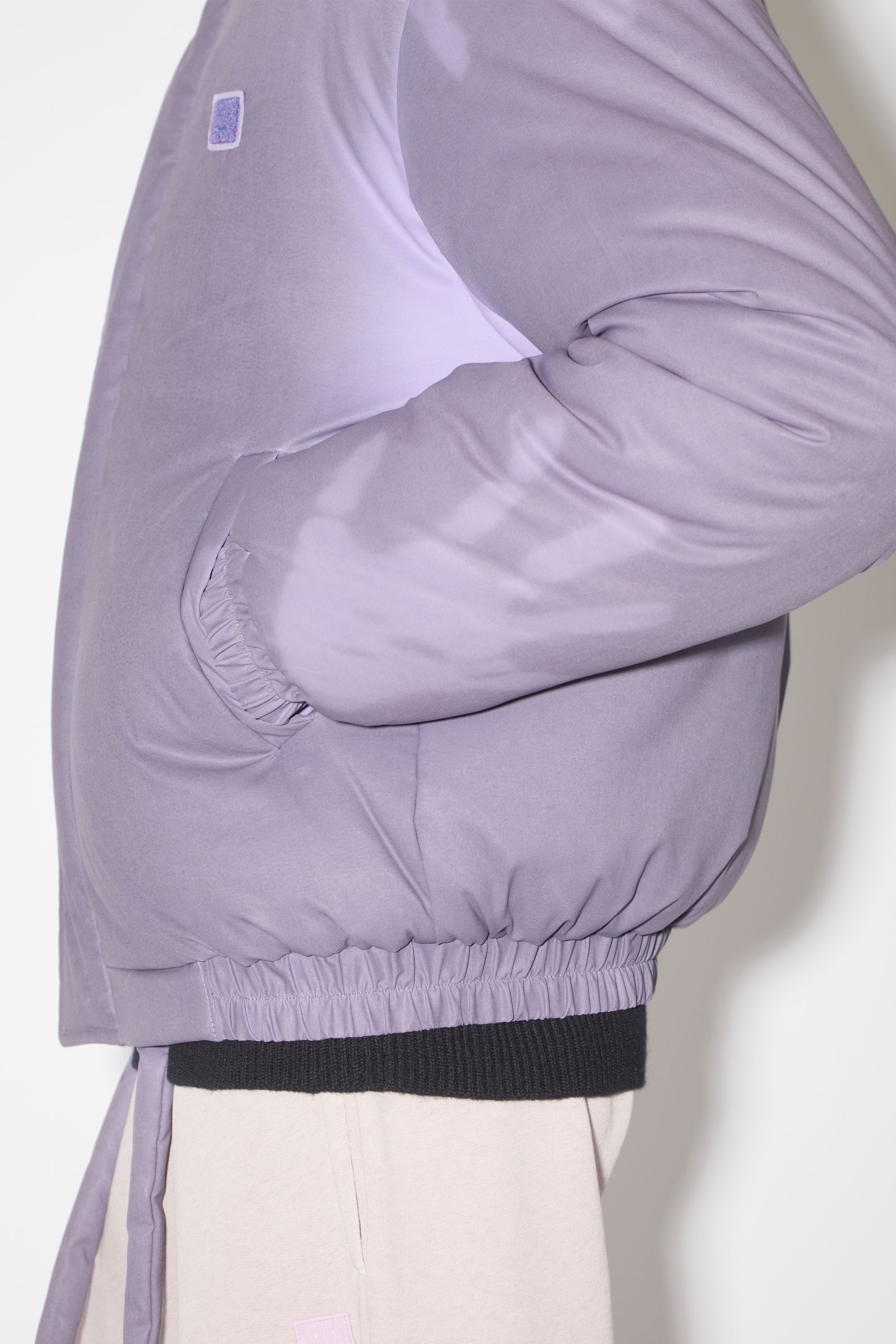 Heat reactive jacket - Black/lilac purple - 5