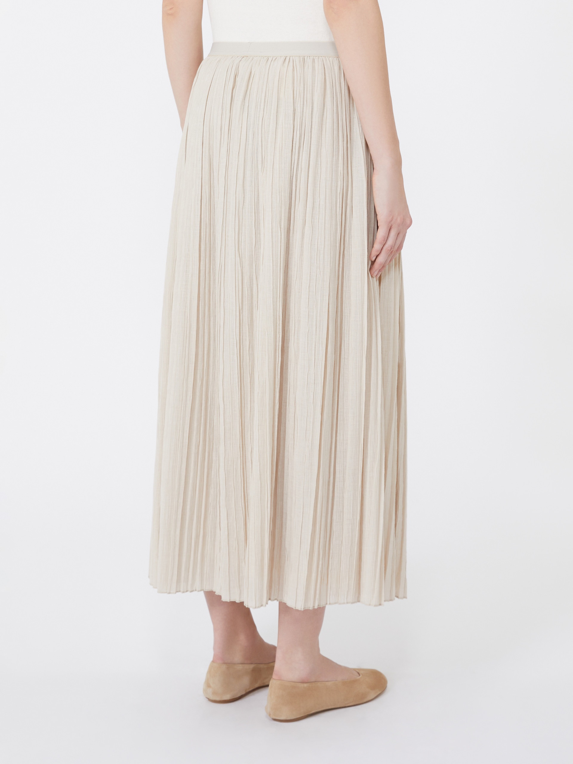 CRAL Crepon jersey skirt - 4