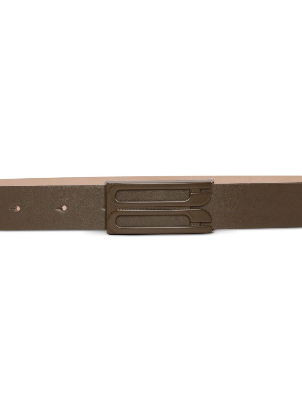 buckle-logo belt - 3