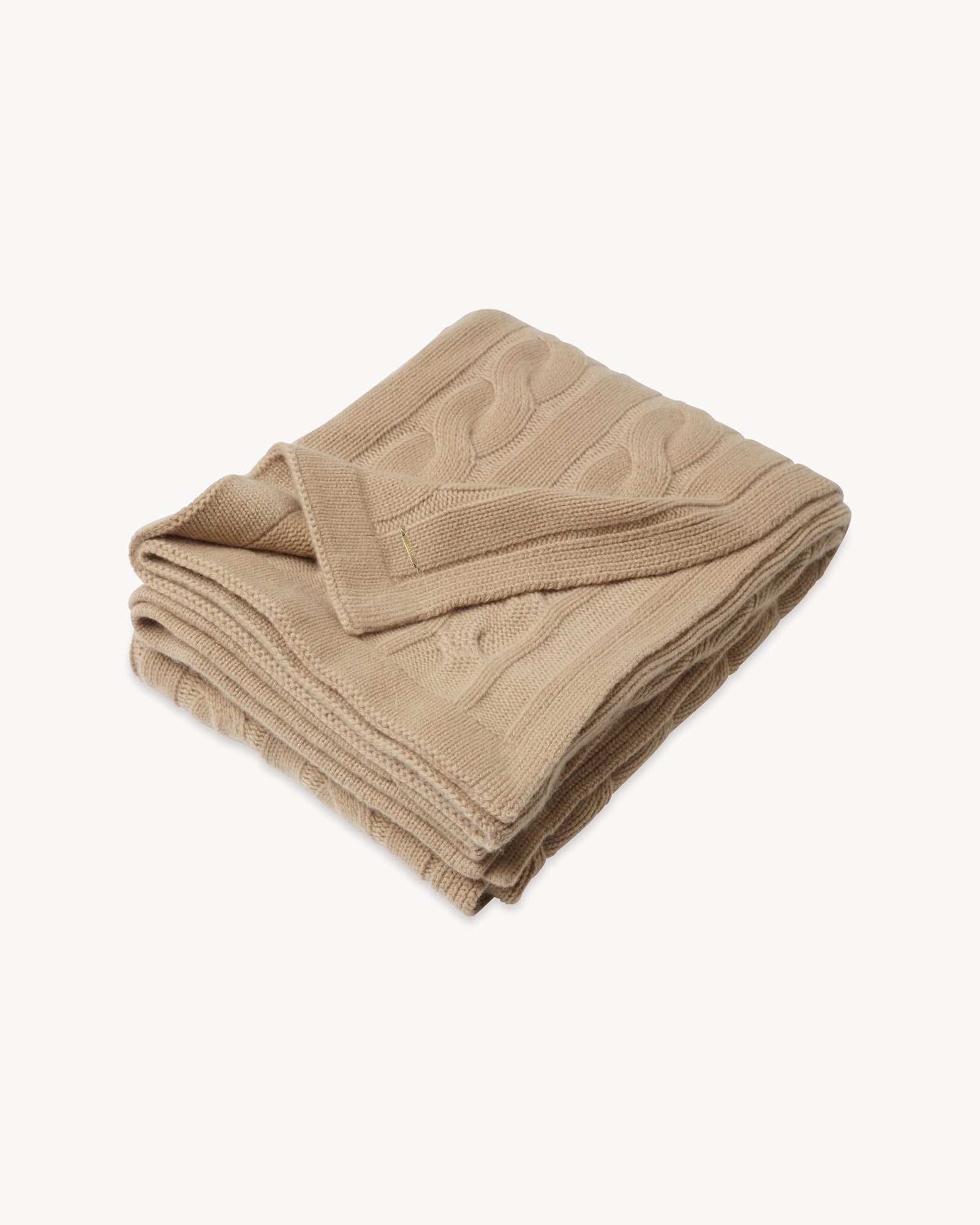 CABLE STITCH THROW - 2