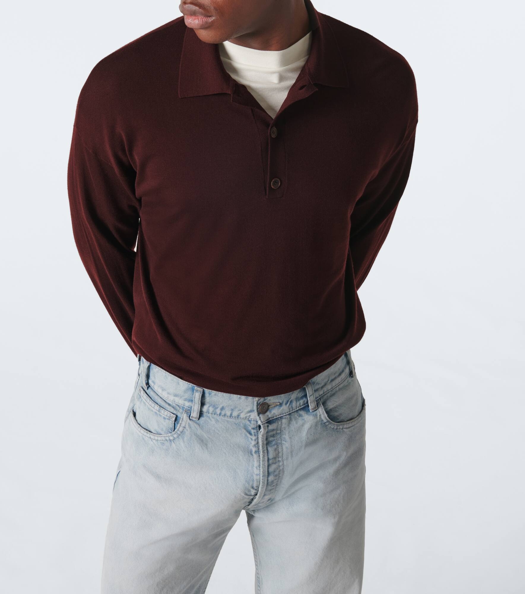 Miso wool polo sweater - 5