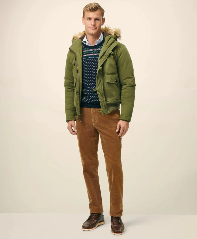Down Bomber Jacket - 1