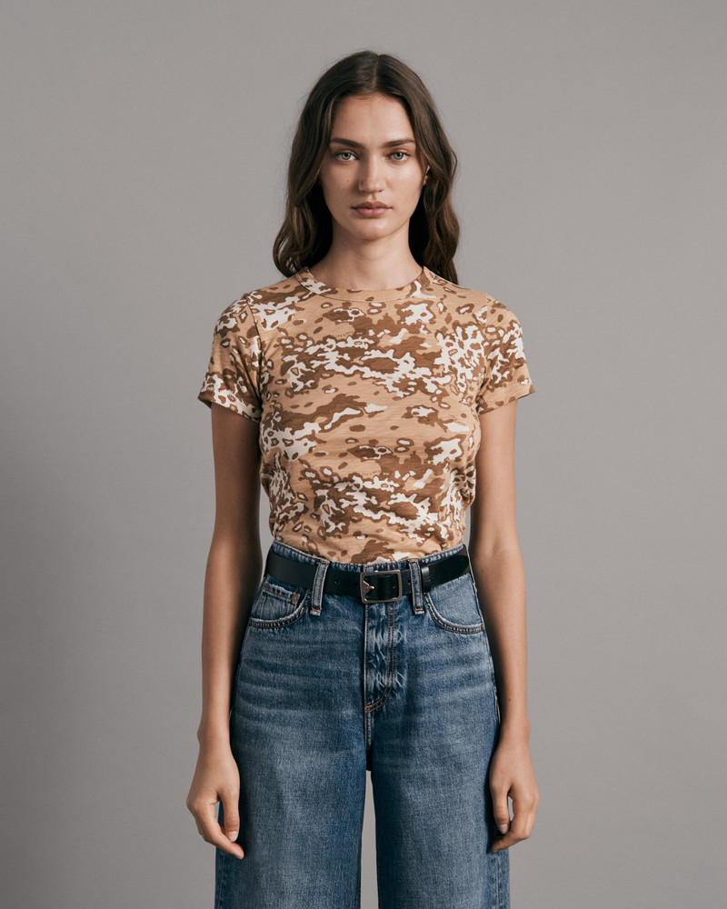 Camo Baby Tee Cotton T-Shirt - 1