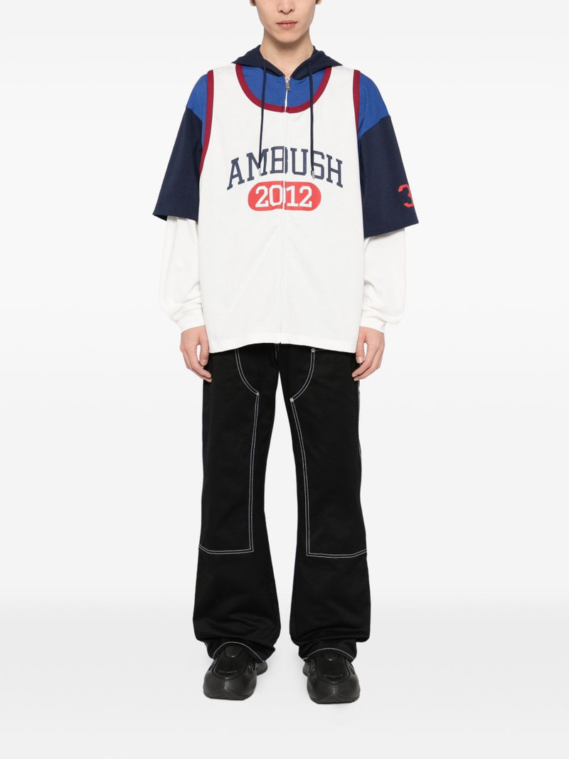 Ambush basketball layered hoodie outlook