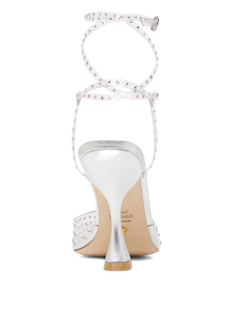 100mm Glam Xcurve embellished pumps 3