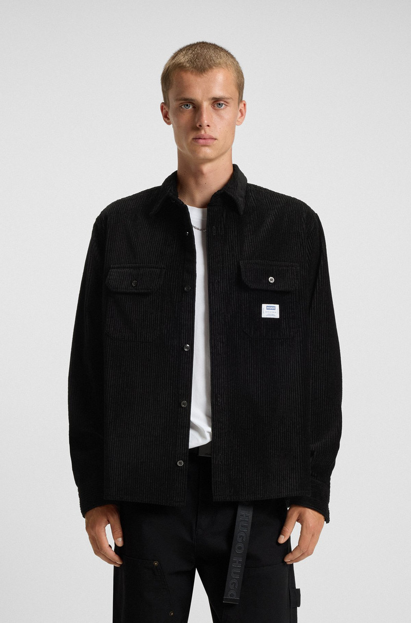 OVERSIZE-FIT SHIRT IN COTTON CORDUROY 2