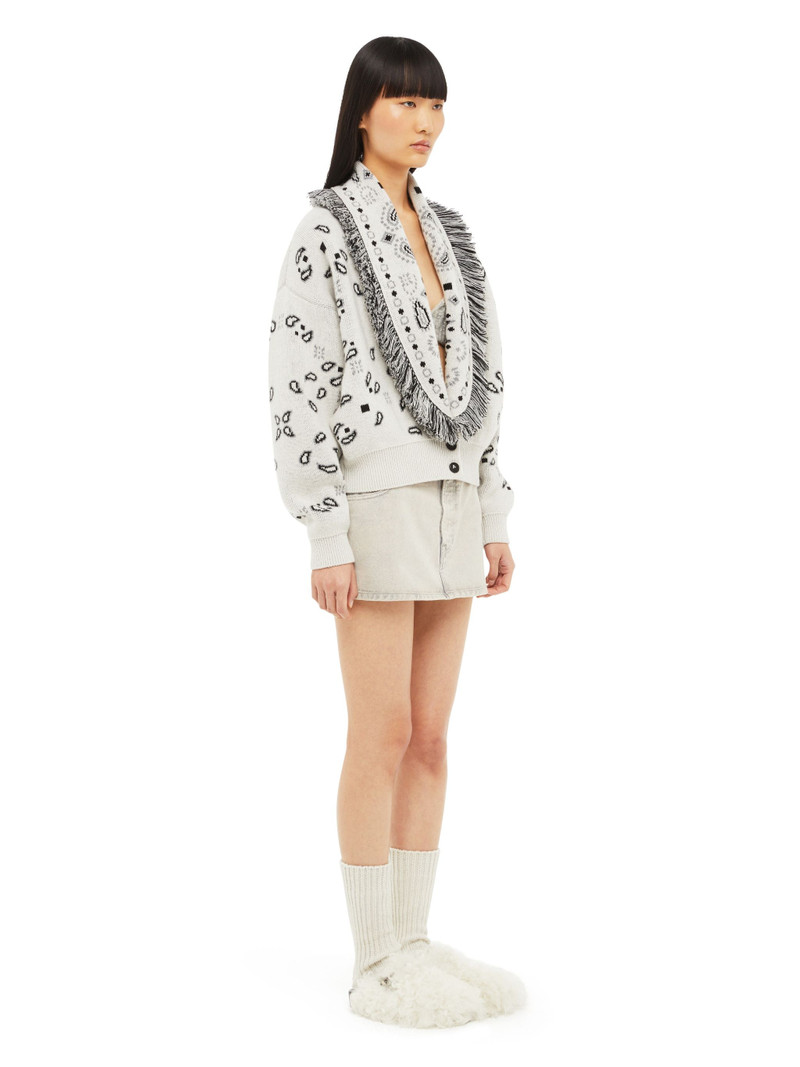 Bandana Jacquard Cardi-Bomber 5