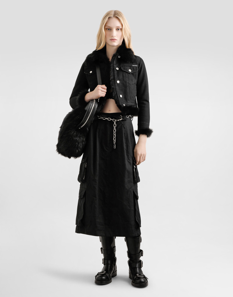 Dolce & Gabbana Cotton cargo skirt outlook