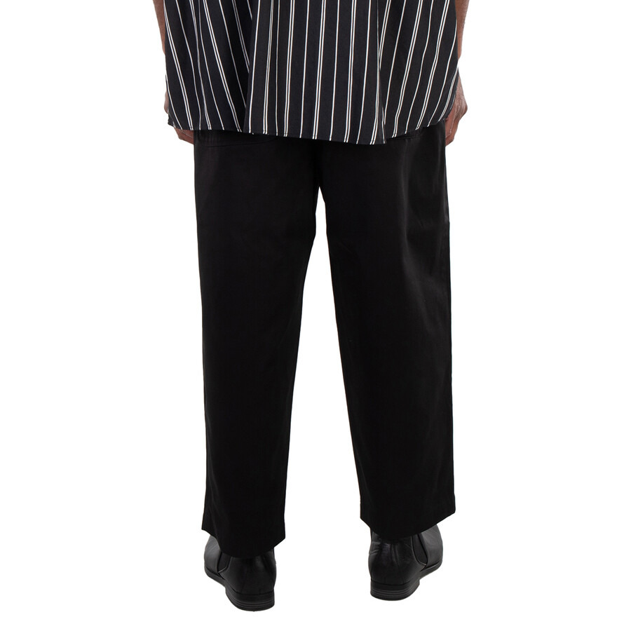 Maison Kitsune Men's Cropped Pleated Chino Pants - 3