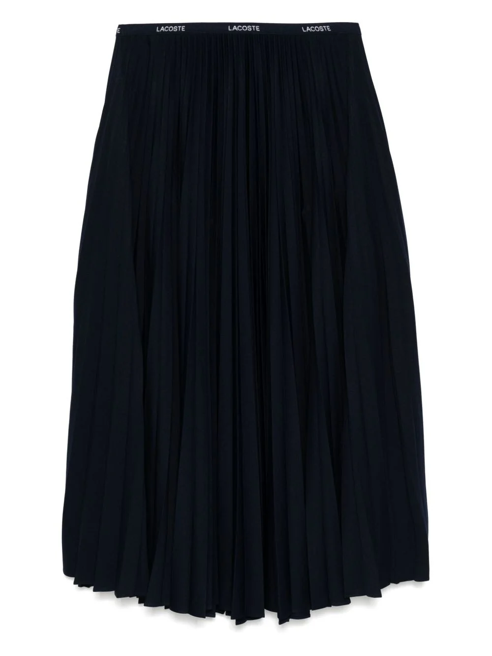 long pleated elasticated waist skirt - 1