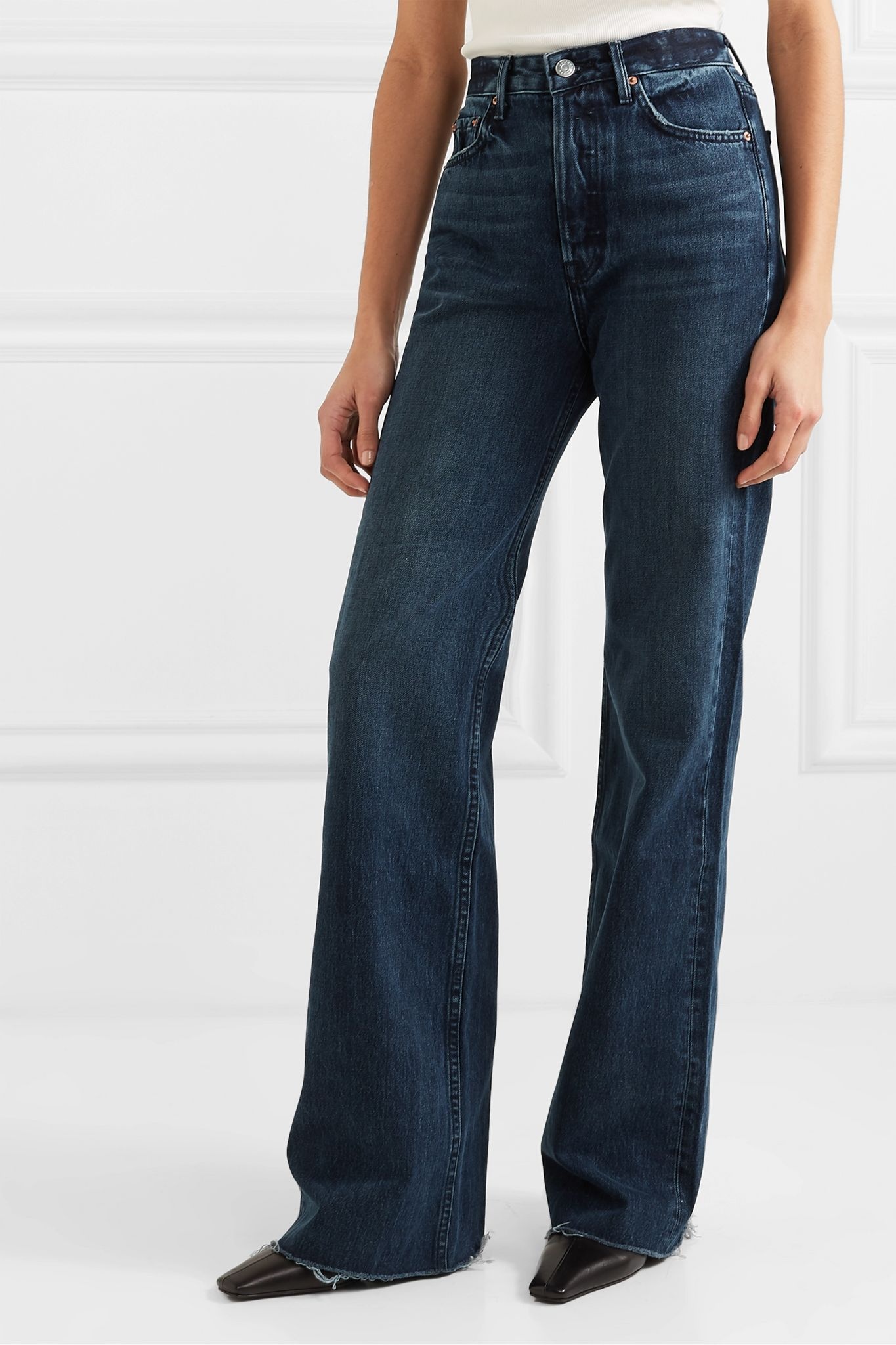 Carla high-rise wide-leg jeans - 3