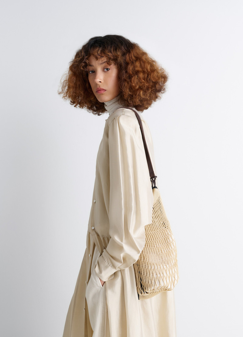 Lemaire MEDIUM FILT NET SHOPPING BAG outlook