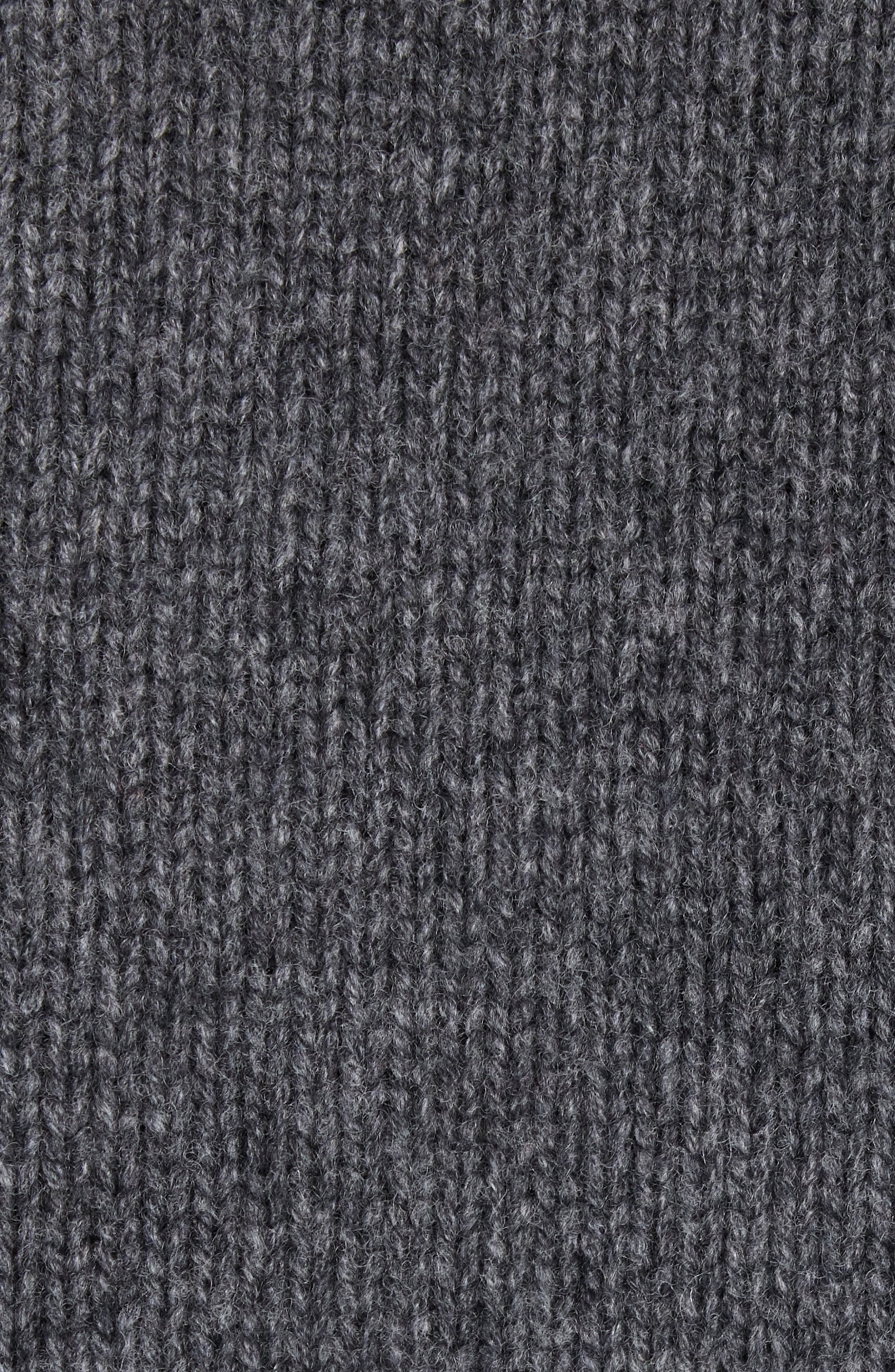 Isabel Marant Leandra Merino Wool & Cashmere Sweater in Anthracite at Nordstrom - 5